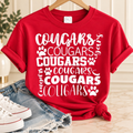 Cougars Cougars Cougars Tee
