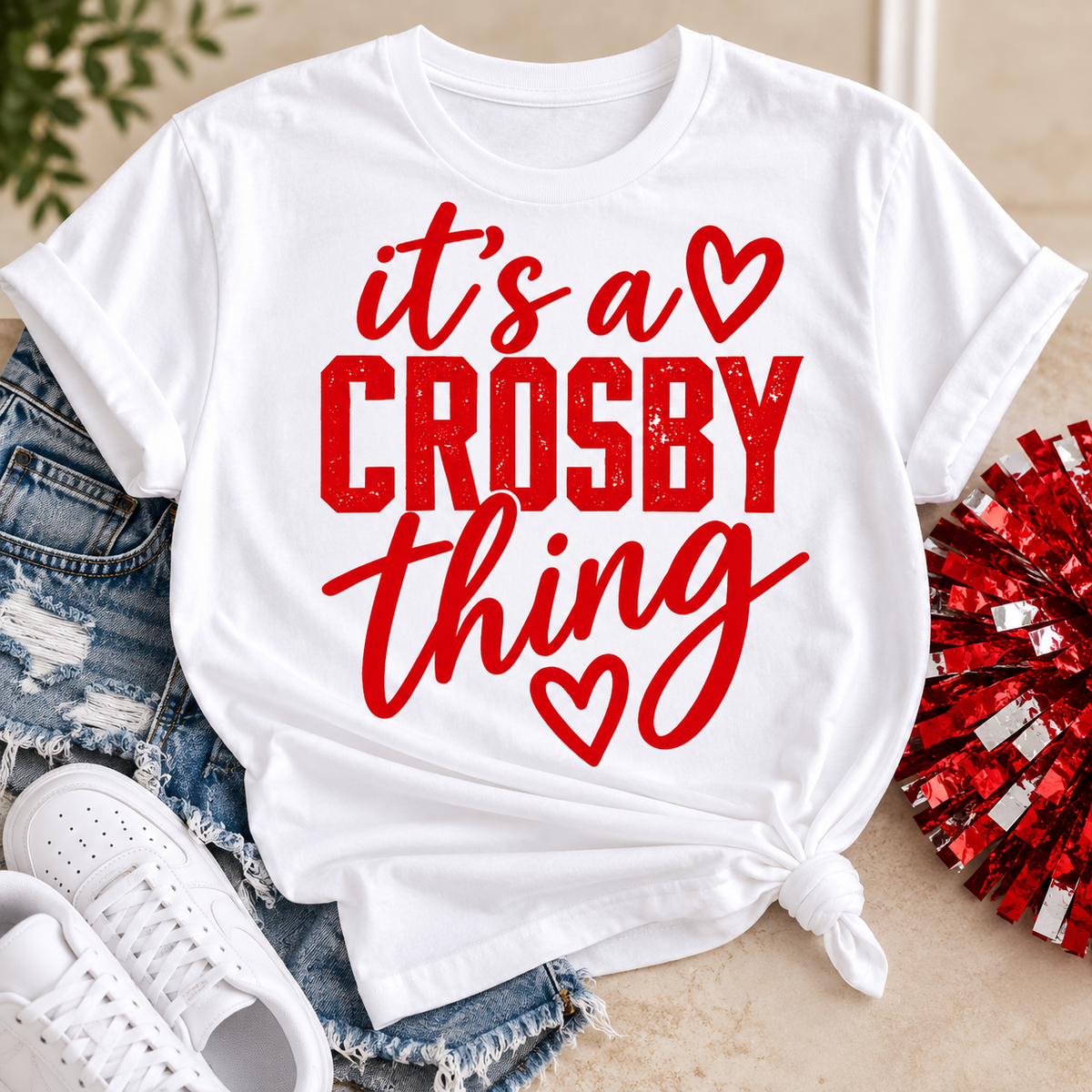 It's a Crosby Thing – Heart Tee
