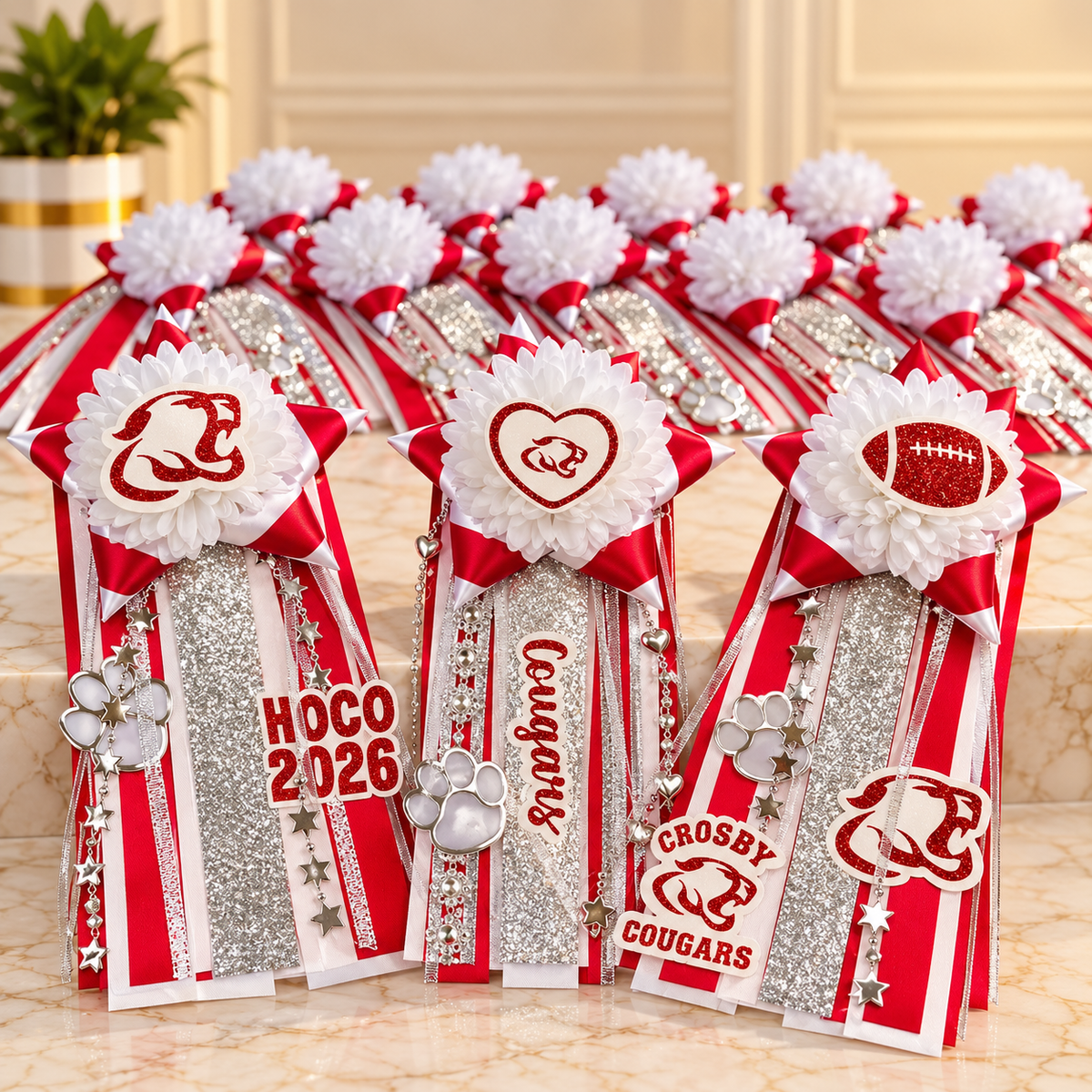 12 inch Mini Homecoming Mum