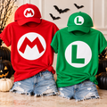 Mario & Luigi Inspired Costume Tees