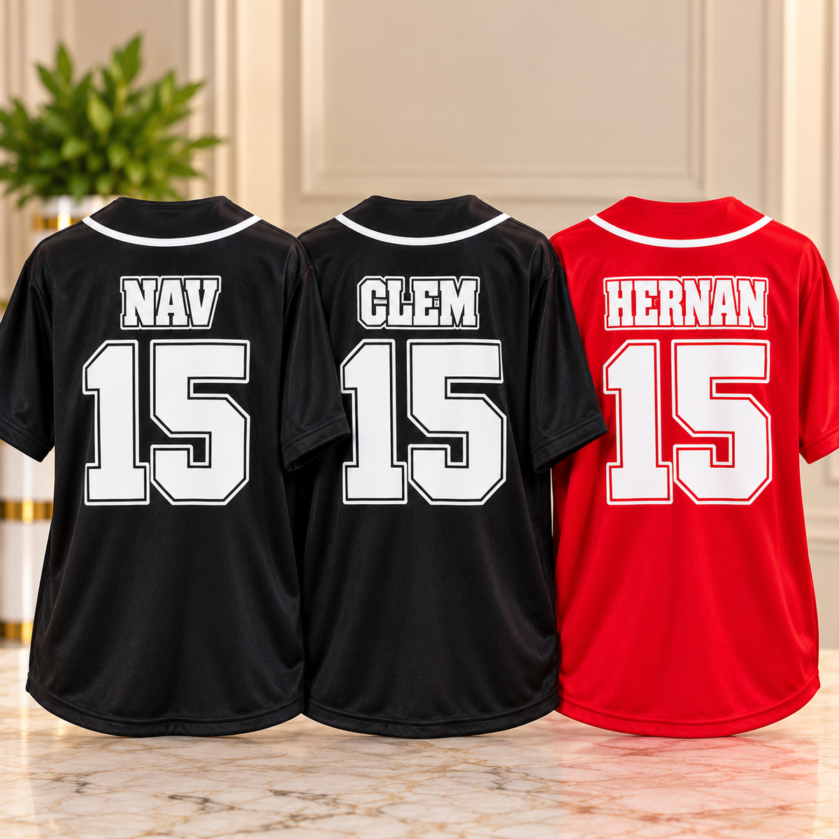 Custom Button-Down Jerseys | Personalized Baseball Jerseys