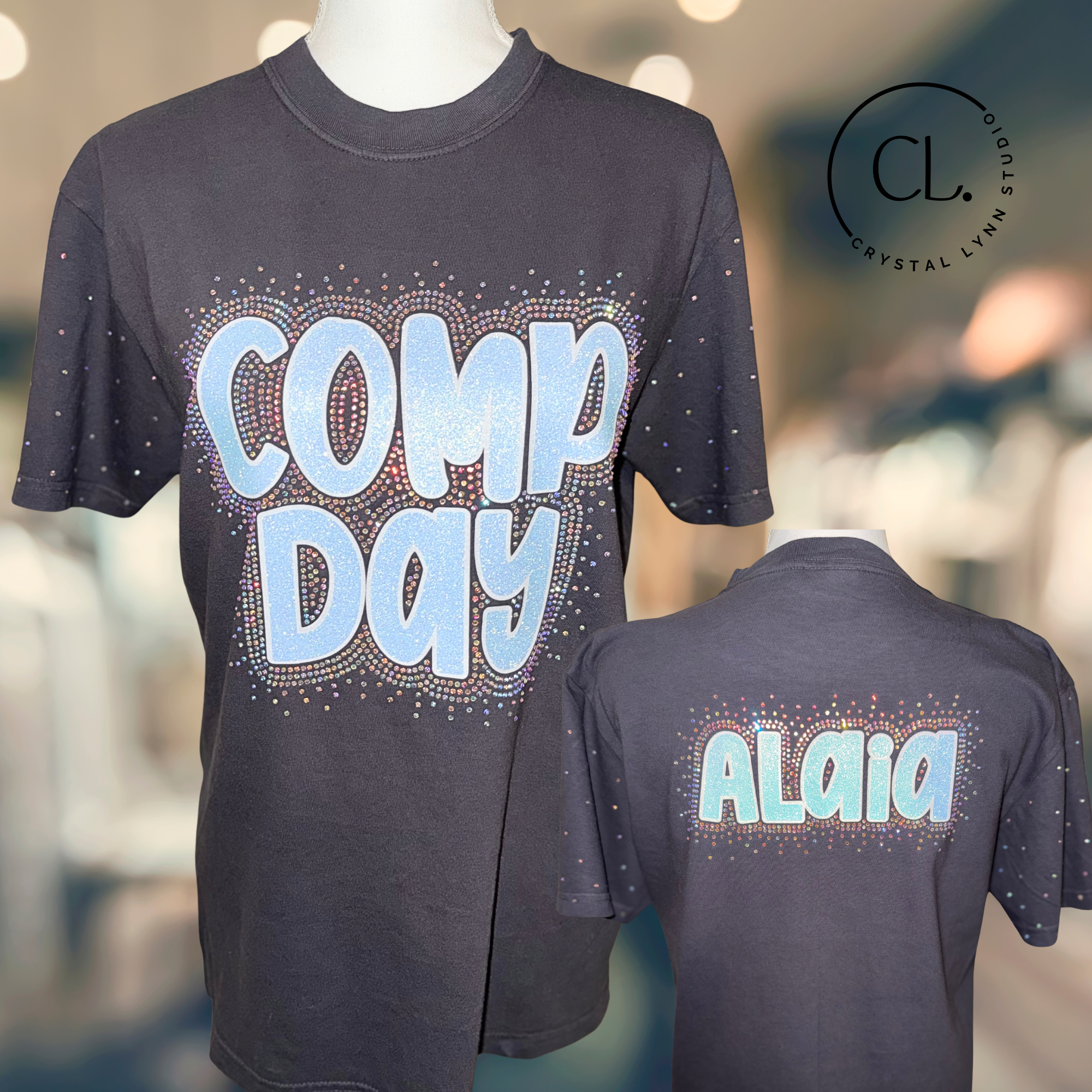 Comp Day Rhinestone Shirt