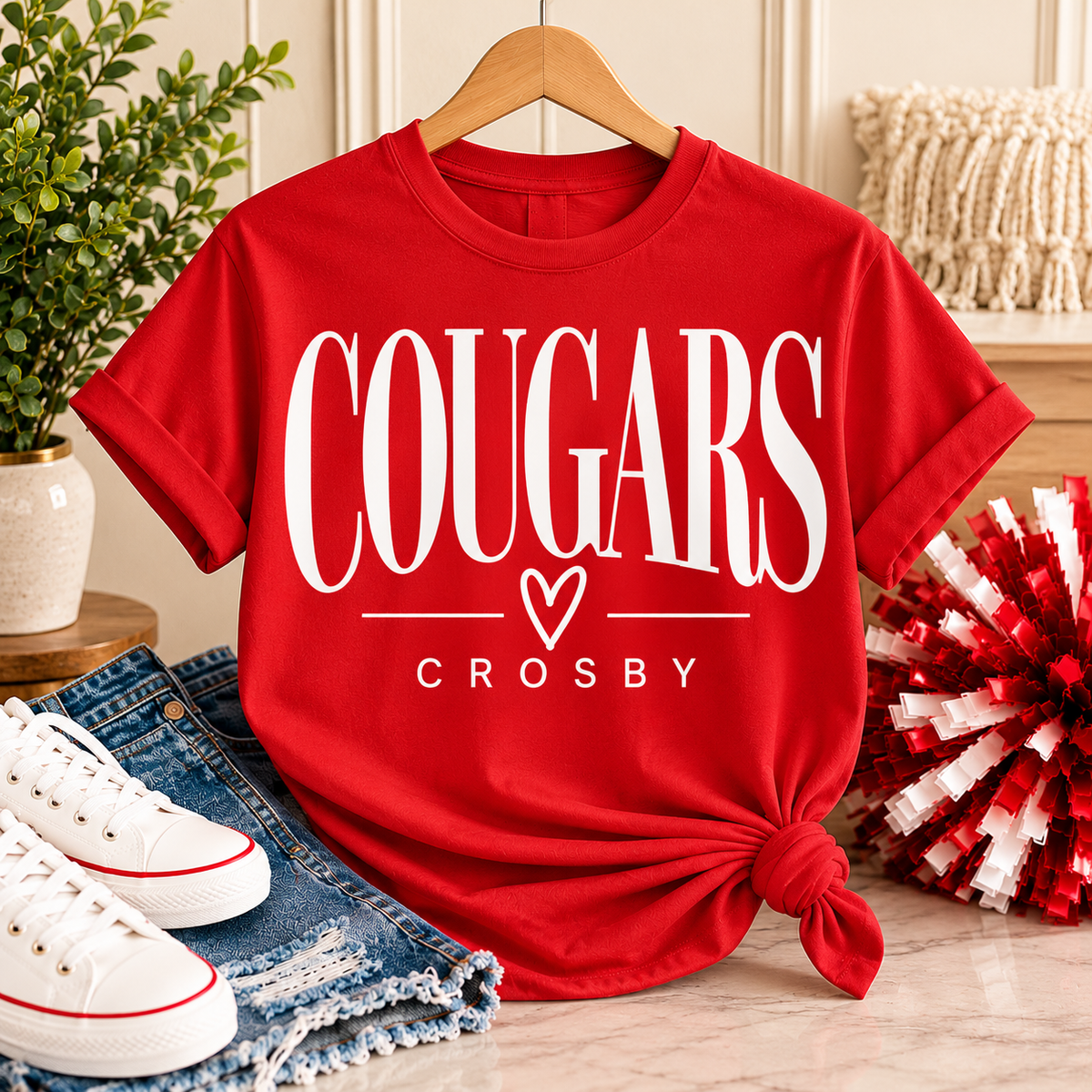 Cougars Classic Elegance Tee